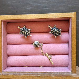 Cuff Links and Tie Tack
